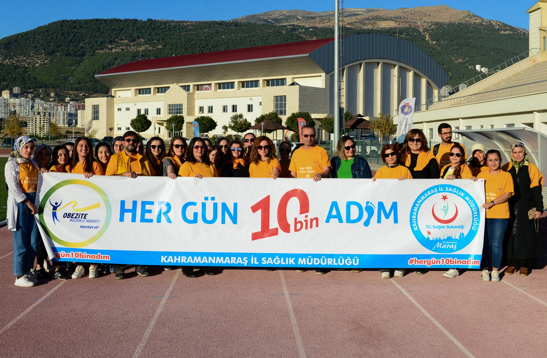 Haydi Kadınlar Yürüyüşe !!! Kapsamında 10.000 Adıma Destek